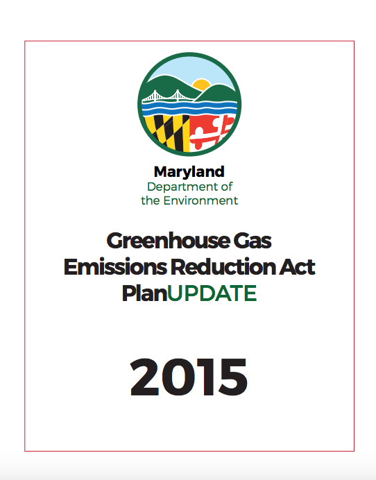 Greenhouse Gas Emissions Reduction Act Plan 2015 Update State of